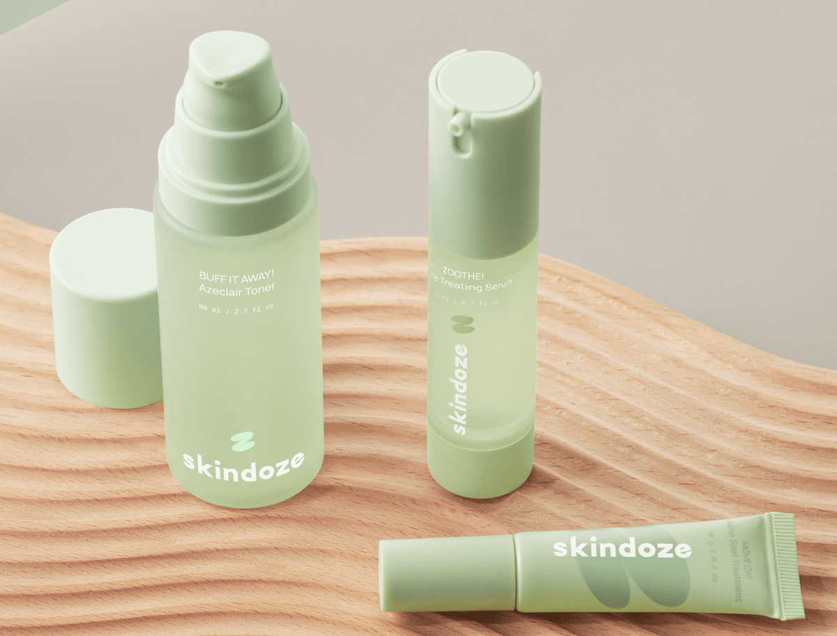 Unlock Clear Skin Introducing Skindoze's Acne Series with Bird's Nest