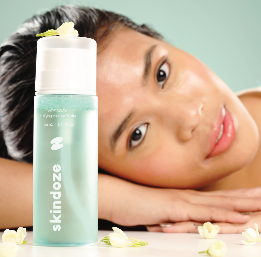 Wipe Away! Purifying Micellar Water: Gentle Makeup Remover to Soothe Your Skin! By Skindoze